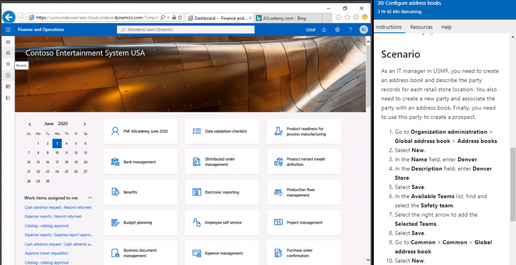 D365FO how easy to get free access to training environment sandbox vm
