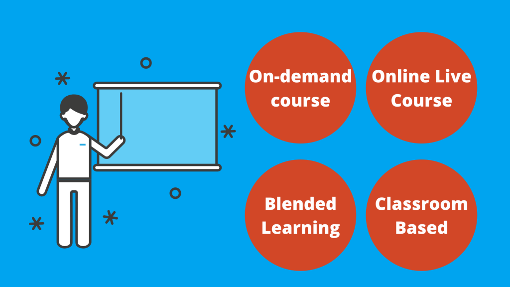 Which course type is right for me? On-demand, classroom, live online, blended | D365FO