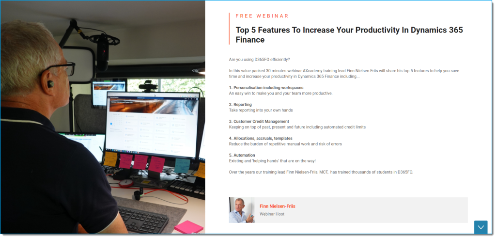 Top 5 Features to Increase Your Productivity In Dynamics 365 Finance Top 5 Features to Increase Your Productivity In Dynamics 365 Finance