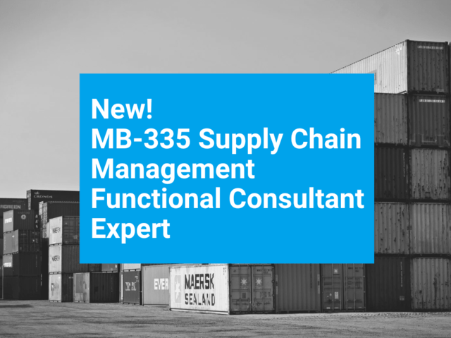Exam MB 335 Microsoft Dynamics 365 Supply Chain Management Functional Consultant Expert Exam MB 335 Microsoft Dynamics 365 Supply Chain Management Functional Consultant Expert