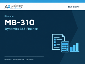 MB-310 | Dynamics 365 Finance | Live Online Course