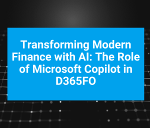 Role Microsoft Copilot D365FO